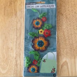 Next Style - Floral Iron on Appliqués